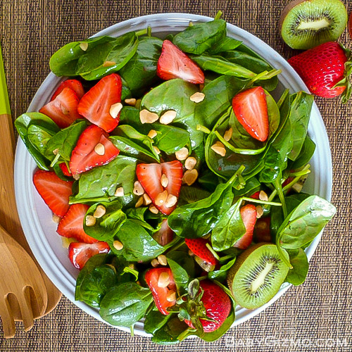 Strawberry Spinach Salad