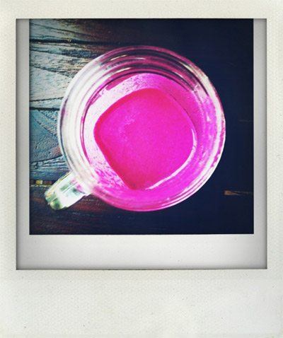 Berry and beet smoothie