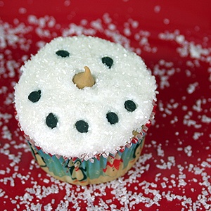 Snowman Cupcake