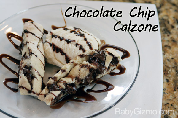 How to Make a Chocolate Chip Calzone