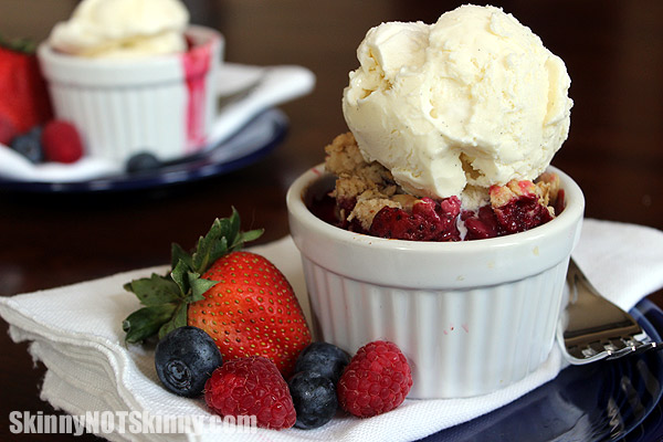 Three Berry Crisp