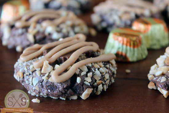 Chocolate Peanut Butter Cup Cookies