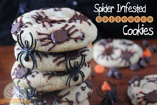 Spider Infested Halloween Cookies