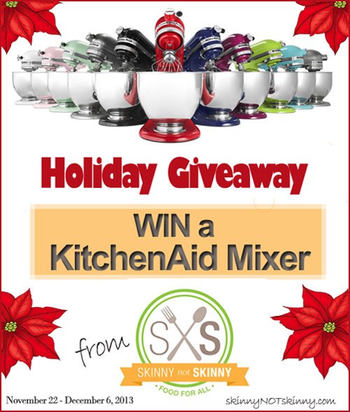 KitchenAid 5-Quart Mixer Holiday Giveaway