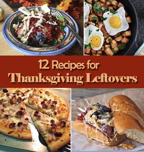 12 Recipes for Thanksgiving Leftovers - Skinny Not Skinny