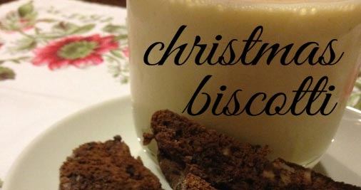 Christmas Biscotti Recipe