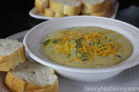 Panera Bread Knock-Off: Broccoli Cheddar Soup